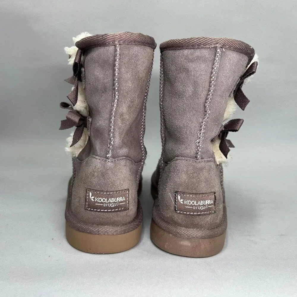 Koolaburra‎ By UGG Girl's Size 4 Victoria Short Suede Winter Boots